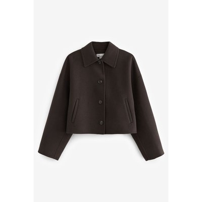 Manteau court mélangée cousu à la main NEXT