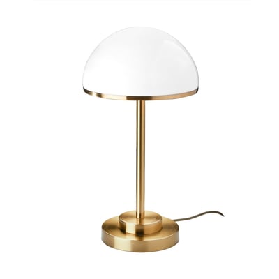 Lampe de table en laiton et verre - COUPOLE SIGNATURE