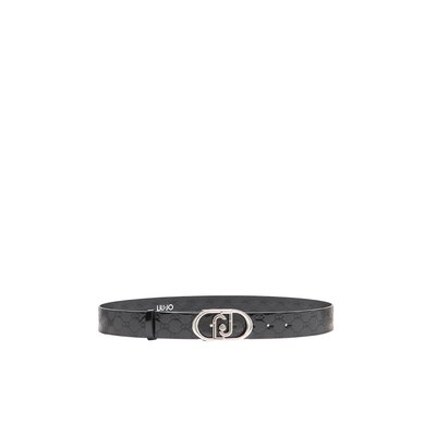 Ceinture en cuir avec logo LIU JO