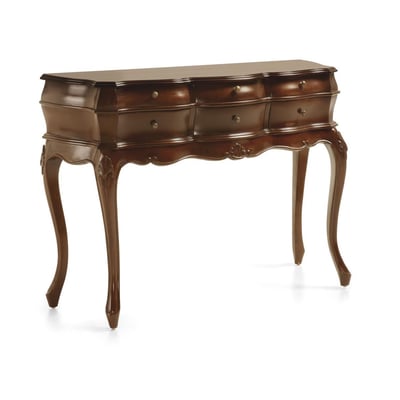 Console 6 tiroirs bronze - HELVINIA DECORATION D’AUTREFOIS