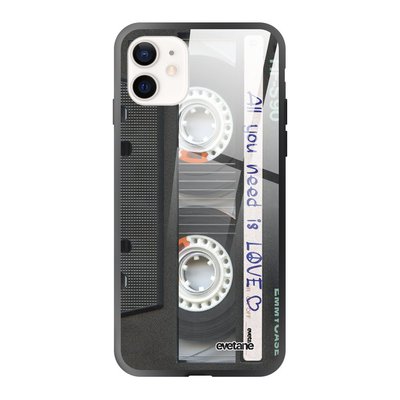 Coque soft touch glossy iPhone 12 Mini EVETANE
