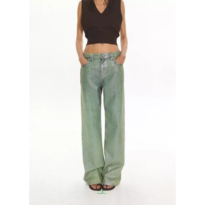 Jean droit foil MANGO