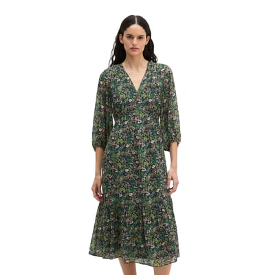 Robe imprimée flared en viscose imprimée MARC O'POLO