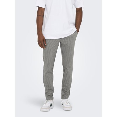 Pantalon rayé Mark ONLY & SONS