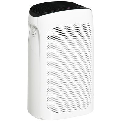 Purificateur d'air 42W 3 vitesses filtre HEPA, charbon actif, coton HOMCOM