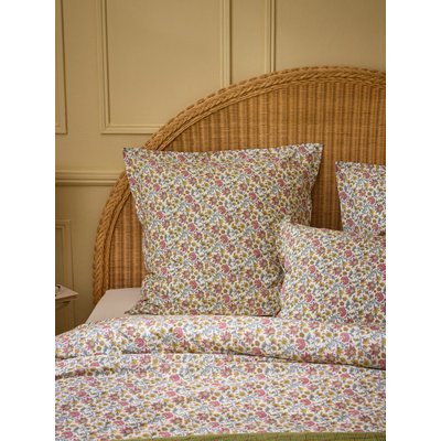 Taie d'oreiller percale de coton "BALI ROSE" CYRILLUS