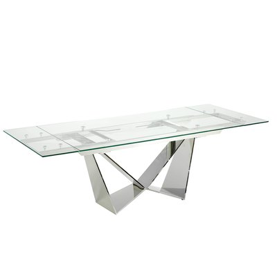Table à manger extensible en verre ANGEL CERDA