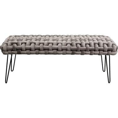 Banc en velours, WEAVE KARE DESIGN