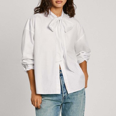 Chemise Avec Noeud En Popeline PEPE JEANS
