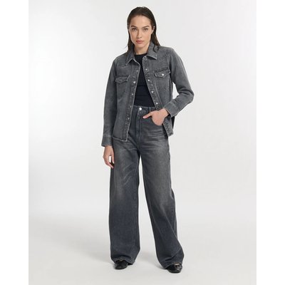 Jeans large taille moyenne long LABDIP