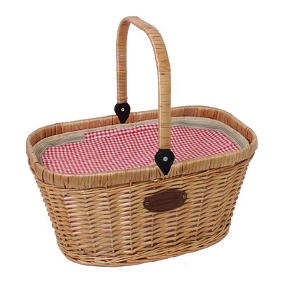 Panier glacière et anse rabattable Chantilly LES JARDINS DE LA COMTESSE