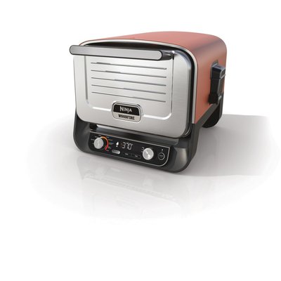Four à pizza électrique Woodfire OO101EU orange inox, 1 pizza 30 cm, préchauffage 15 min, jusqu'à 370°C NINJA