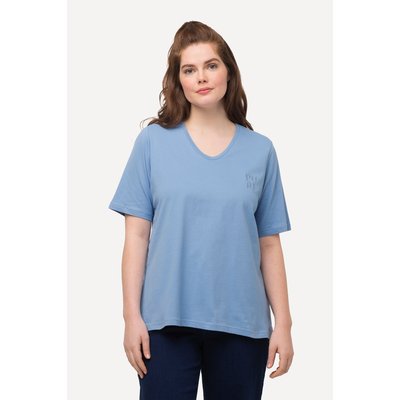 T-shirt, PURE, col en V, manches mi-hauteur ULLA POPKEN