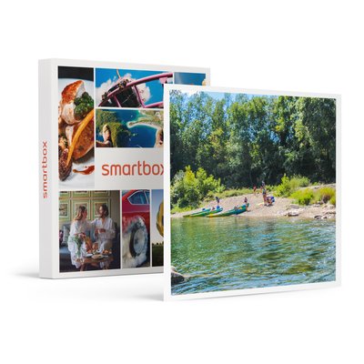 Balade nautique en famille : une descente en canoë triplace ou canadia 4 places près d'Alès- SMARTBOX - Coffret Cadeau Sport & Aventure SMARTBOX
