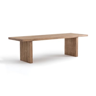 Malu Rectangular Pine Dining Table (Seats 8-10) LA REDOUTE INTERIEURS