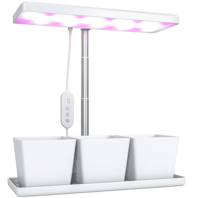 Lampe de culture Acrylique Blanc OUTSUNNY
