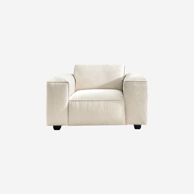 Fauteuil droit polyester POSADA II HABITAT