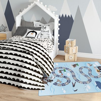 Tapis enfant Lavable 30° TRESORS UN AMOUR DE TAPIS