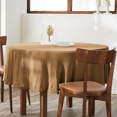 Nappe ronde en 100% Gaze de Coton EDEN