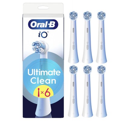 Brossette dentaire iO Ultimate Clean Blanc x6 ORAL B