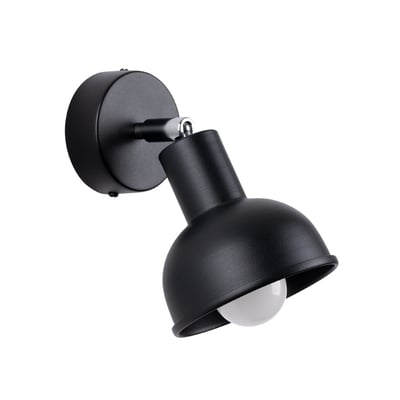Applique Acier Noir E27 1 Elba EDEN