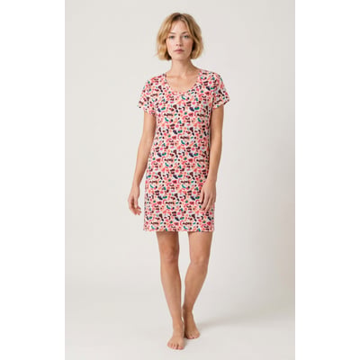 Chemise de nuit en modal imprimé Léopoldine ARTHUR