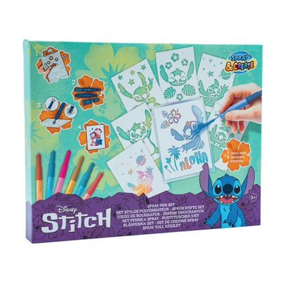 Coffret pochoirs  Stitch spray pen MERCIER