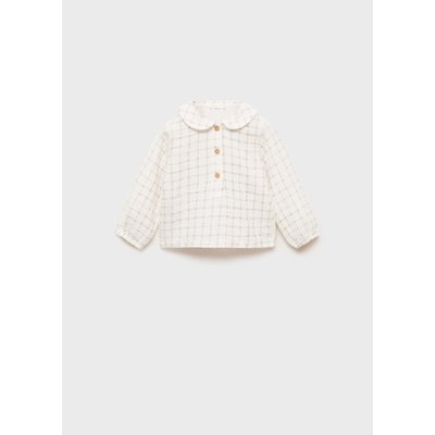 Blouse à carreaux coton MANGO BABY