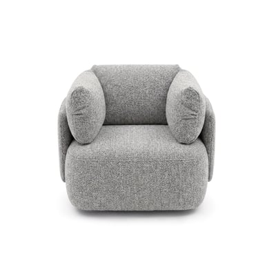 Fauteuil tissu chiné, MARIO BOBOCHIC