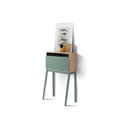 Bureau en placard porte rabattable, BRISTOL HERDASA