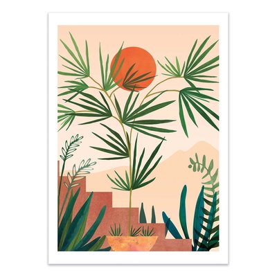 Affiche d’art 50 x 70 cm - Weekend In Mojave - Kristian Gallagher WALL EDITIONS