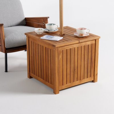Copertura base per ombrellone quadrata, acacia, Julma LA REDOUTE INTERIEURS
