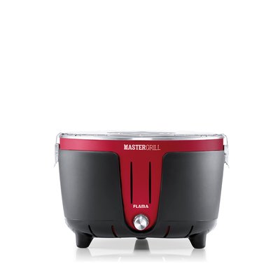 Grelhador barbecue Mastergrill vermelho, 4005FL, da Flama FLAMA