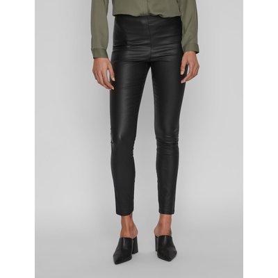 Pantalon enduit femme taille haute La Redoute