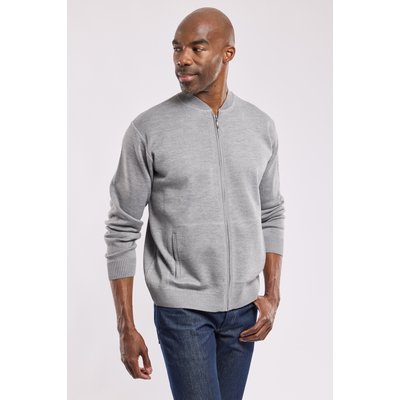 Gilet zippé en laine mérinos BERAC GUY DE BERAC
