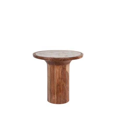 Table d'appoint ronde en bois ø40cm - Tubo LEITMOTIV