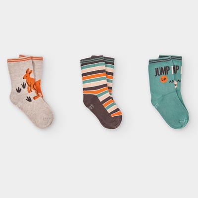 Pack de chaussettes en coton BOBOLI
