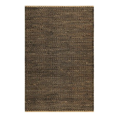 Tapis tissé main laine et jute ,  PATNA ESPRIT