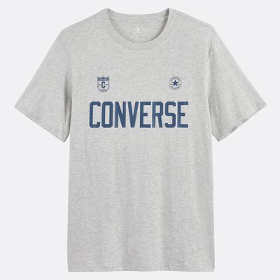 Camiseta de manga corta con gran logotipo de fútbol CONVERSE