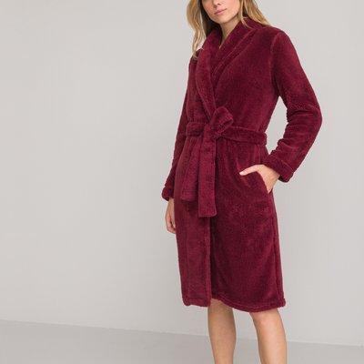 Fleece Shawl Collar Bathrobe LA REDOUTE COLLECTIONS