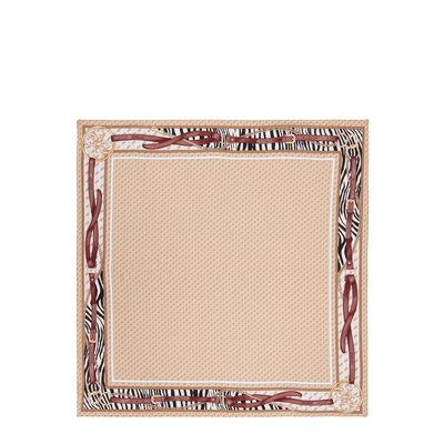 Foulard Zamira Animalier Logo 4G GUESS