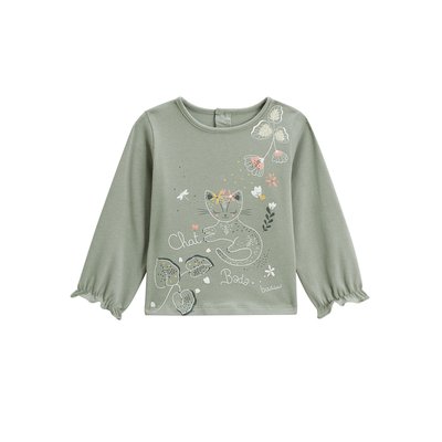 T-shirt bébé manches longues  Lily PETIT BEGUIN