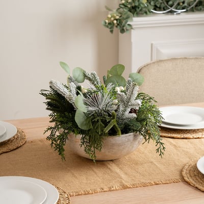 25cm Christmas Statement Centrepiece Bowl SO'HOME