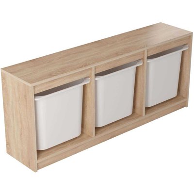 Meuble de rangement 3 tiroirs Tidy HANAH HOME