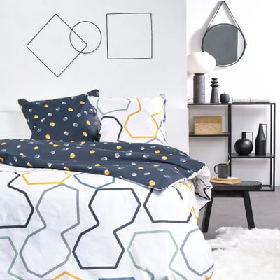 Parure de lit imprimé Graphique coton SUNSHINE PAO TODAY