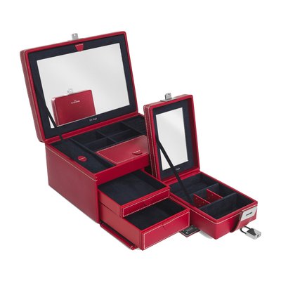 Boîte à bijoux grande en cuir LE TANNEUR
