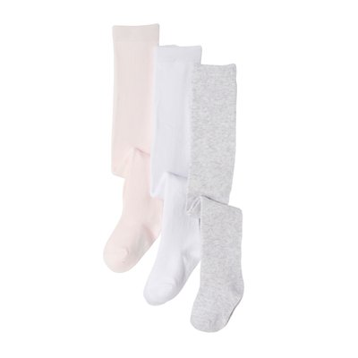 Lot de 3 collants maille VERTBAUDET