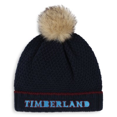 Bonnet à pompon en tricot TIMBERLAND