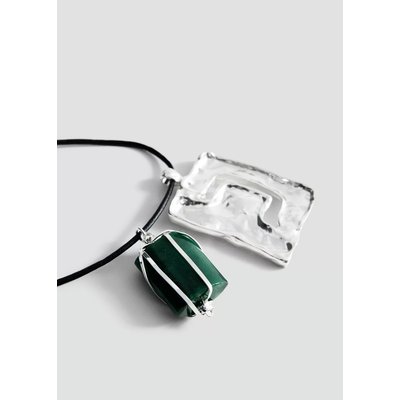 Collier combiné pierre semi-précieuse MANGO