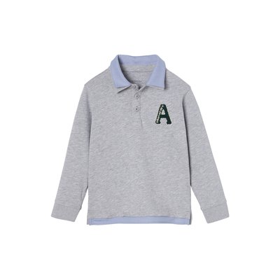 Polo rayé effet 2 en 1. VERTBAUDET